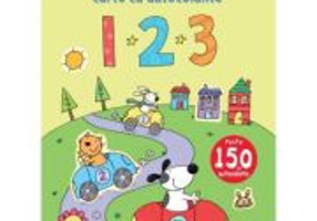 1 2 3. Prima mea carte cu autocolante