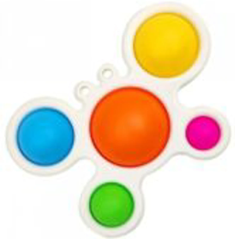 Jucarie antistres din silicon Pop it now and flip crab multicolor, FLIPPY