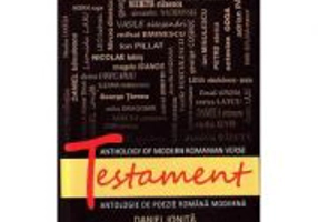 Testament. Antologie de poezie romaneasca moderna - Daniel Ionita