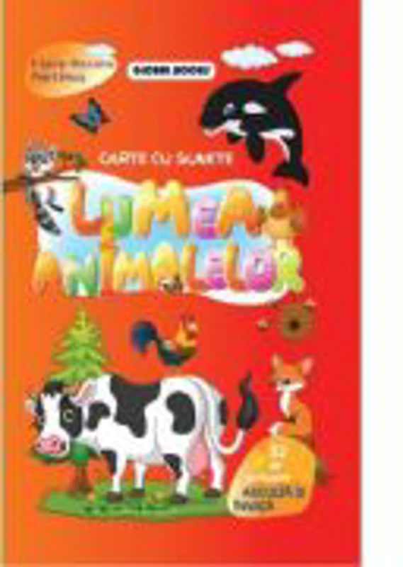 Lumea animalelor. Carte cu 52 sunete - Elena Roxana Peptanus