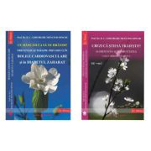 Pachet format din 2 titluri Ce mancam ca sa ne hranim?, Crezi ca stii sa traiesti?! - Dr. Gheorghe Mencinicopschi