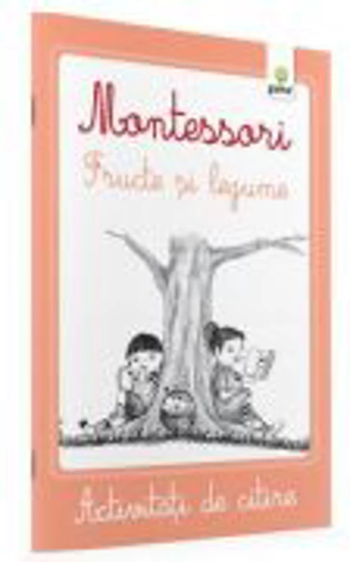 Activitati de citire Montessori - Legume si fructe