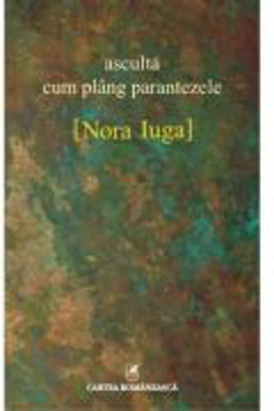 Asculta cum plang parantezele - Nora Iuga