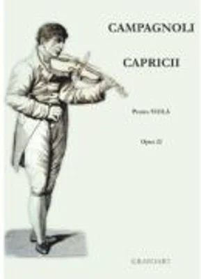 Capricii pentru viola Op. 22 - Bartolomeo Campagnoli