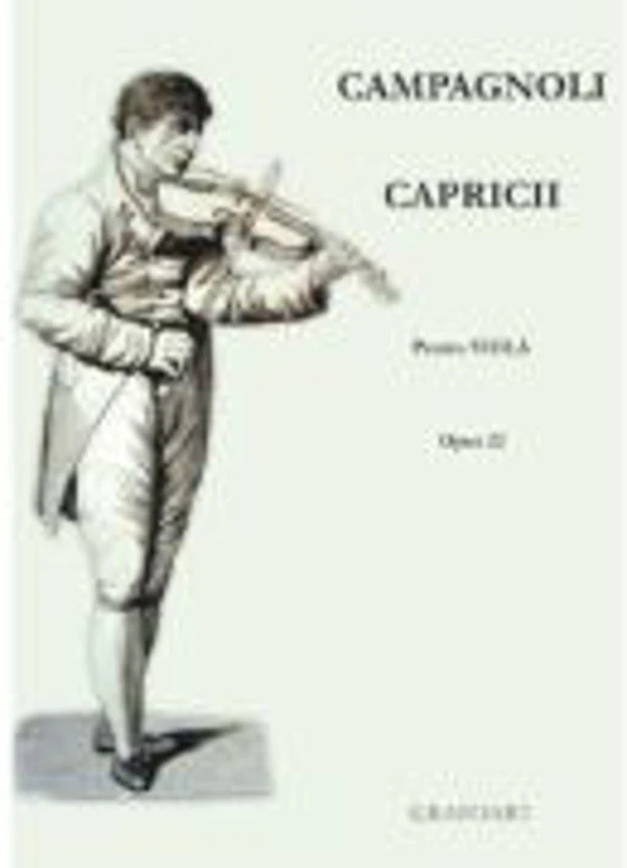 Capricii pentru viola Op. 22 - Bartolomeo Campagnoli