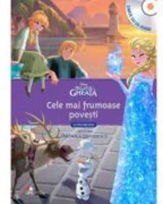 Regatul de gheata. Cele mai frumoase povesti (Carte + CD audio)