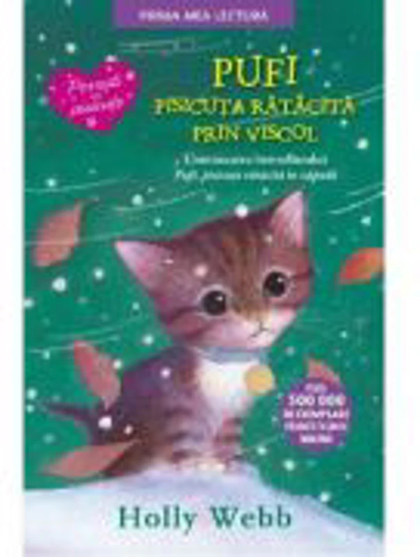 Pufi, pisicuta ratacita prin viscol. Prima mea lectura
