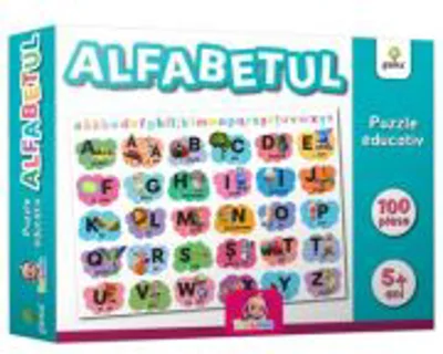 Puzzle educativ TraLaLa. Alfabetul