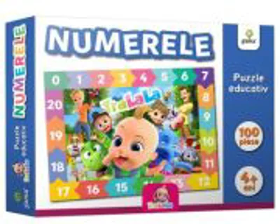 Puzzle educativ TraLaLa. Numerele