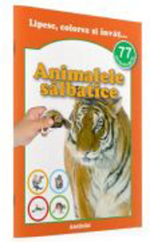 Lipesc, colorez si invat... - Animale salbatice