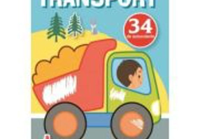 Transport. Prima mea carte de colorat cu 34 autocolante