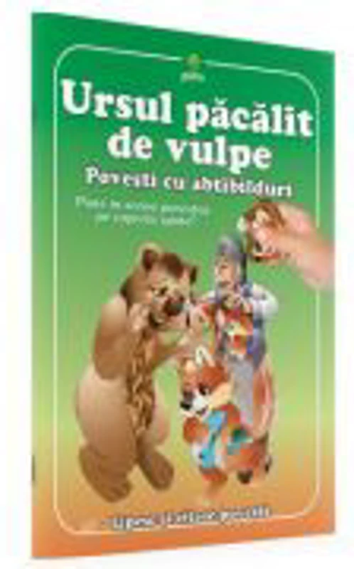 Povesti cu abtibilduri. Ursul pacalit de vulpe