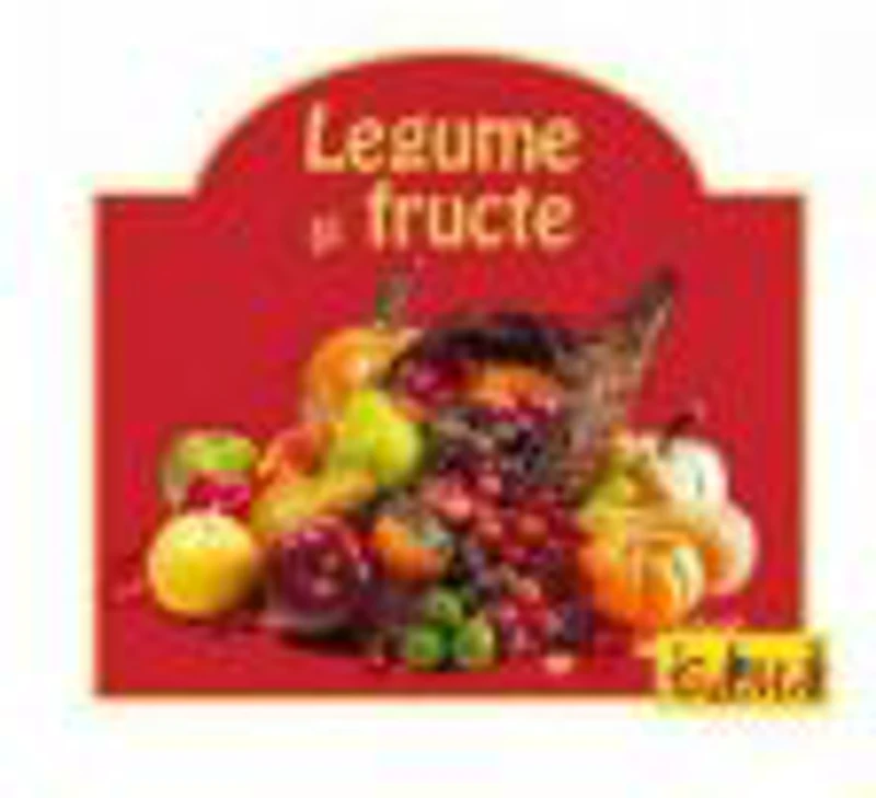 Pliante educative - Legume si fructe