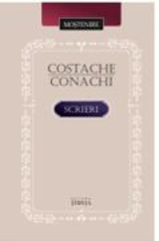 Scrieri - Costache Conachi
