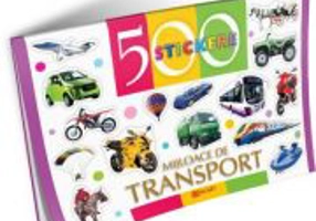 Mijloace de transport. 500 stickere