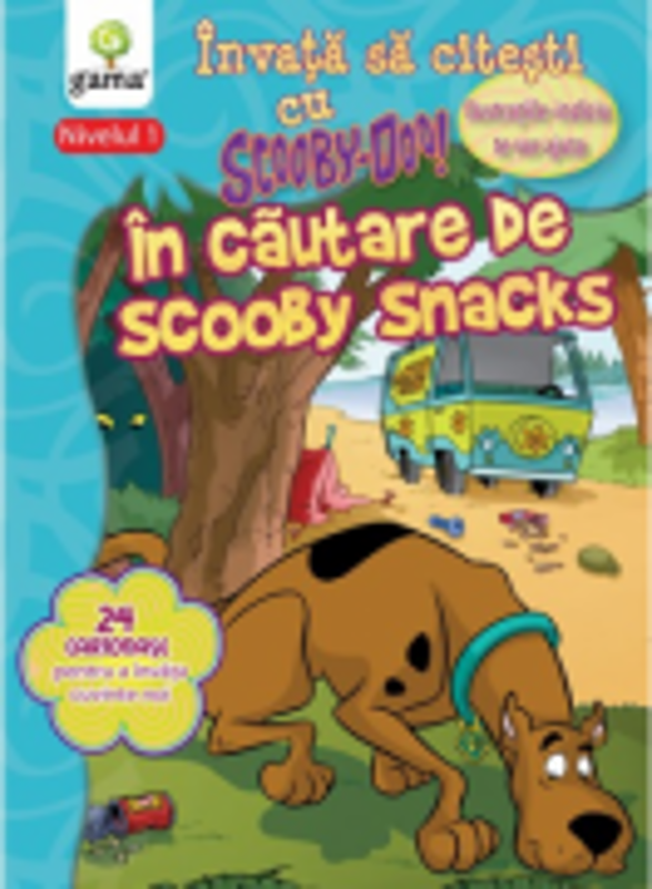 Invata sa citesti cu Scooby-Doo! Nivelul 1 - In cautare de scooby snacks