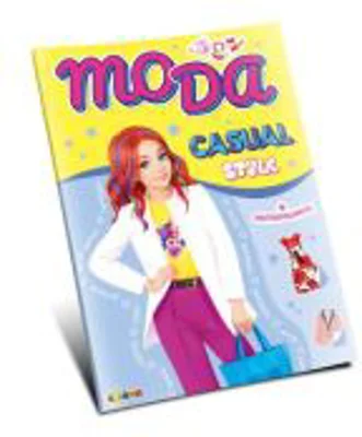 Moda. Casual style + autocolante
