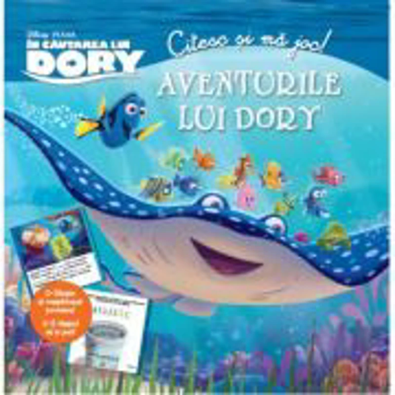 In cautarea lui Dory. Aventurile lui Dory. Citesc si ma joc - Disney