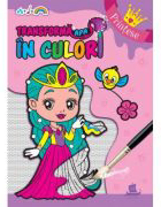 Transforma apa in culori. Printese