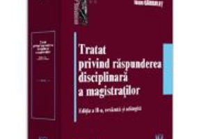 Tratat privind raspunderea disciplinara a magistratilor
