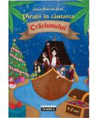 Piratii in cautarea Craciunului. Carte de colorat - Ioana-Gabriela Roibu