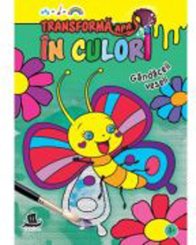 Transforma apa in culori. Gandaceii veseli