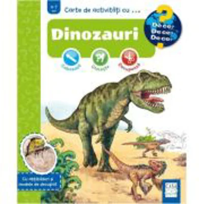 Carte de activitati cu... Dinozauri - Stefan Richter