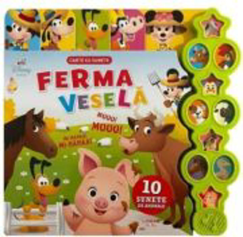 Disney Bebe. Ferma vesela. Carte cu sunete