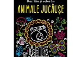 Animale jucause. Recitam si coloram