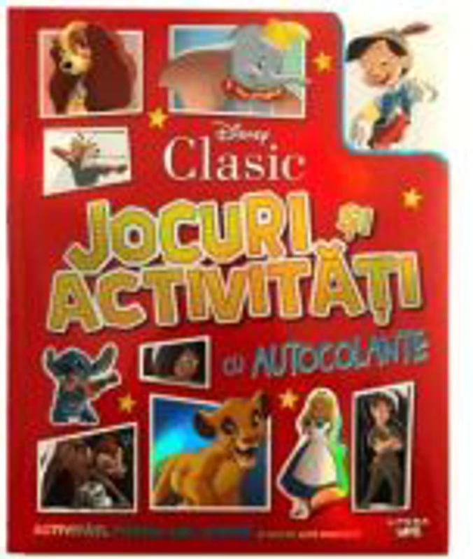 Disney Clasic. Jocuri si activitati cu autocolante