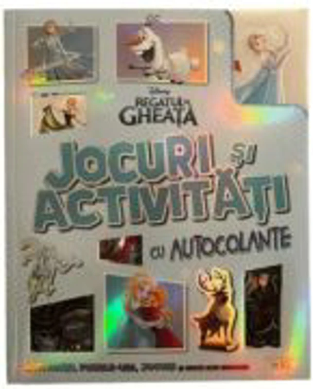 Disney. Regatul de gheata. Jocuri si activitati cu autocolante