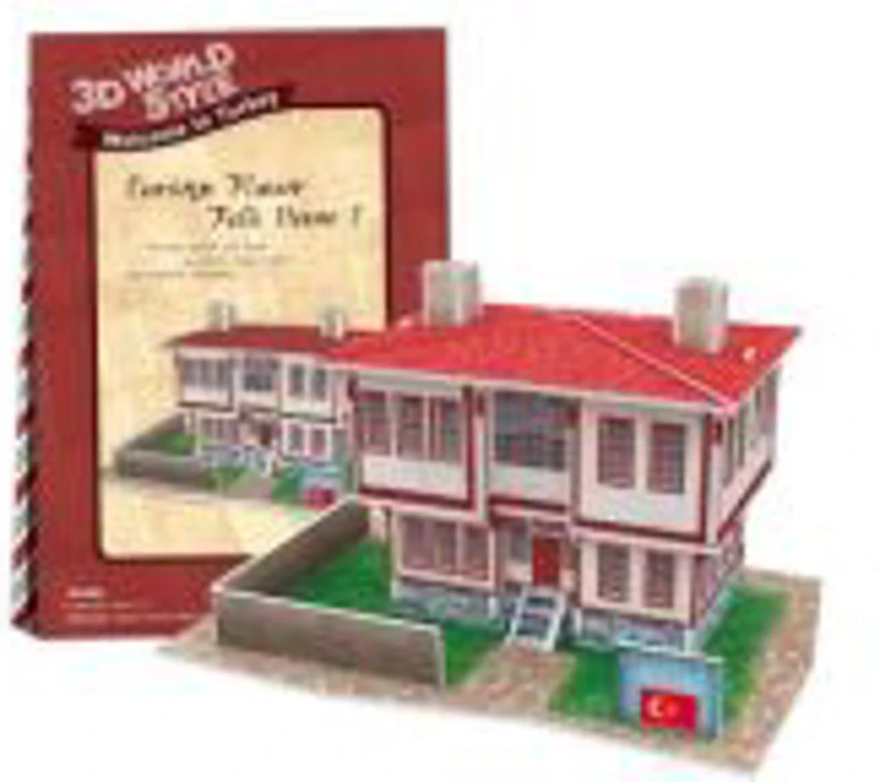 Puzzle 3D Casa turceasca model 1, 26 piese