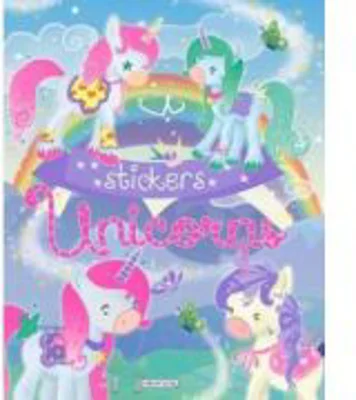 Unicorns stickers (bleu)