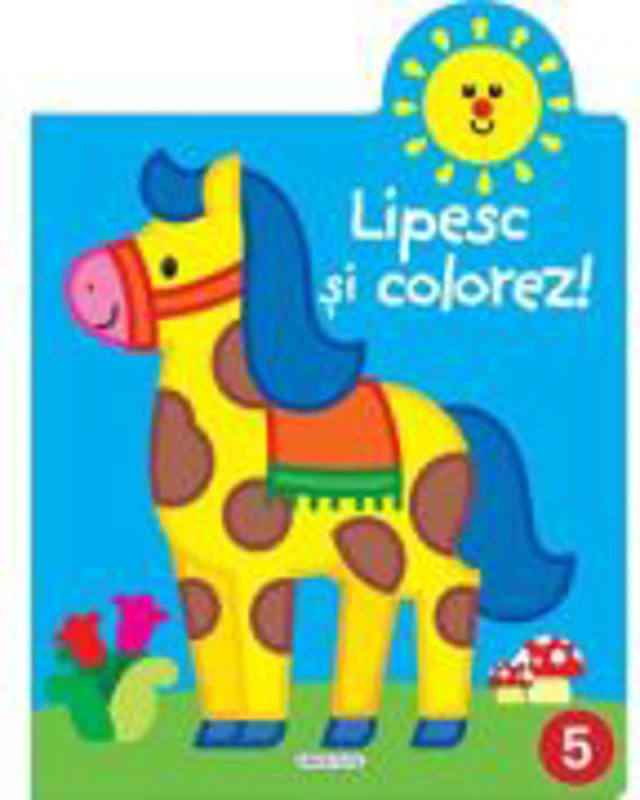 Lipesc si colorez! Numarul 5