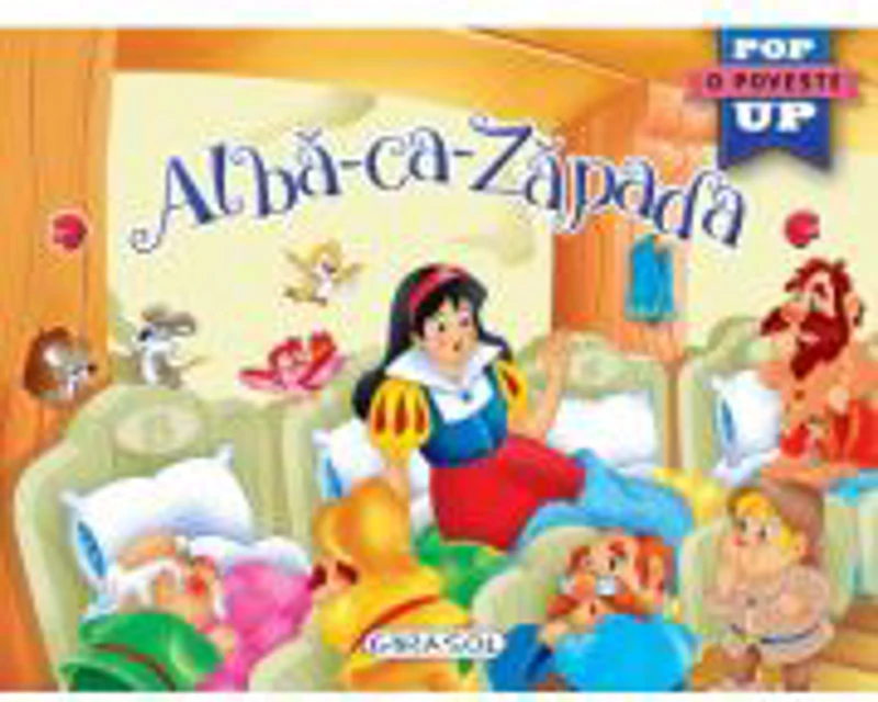 Alba ca Zapada. Carte pop-up - Fratii Grimm