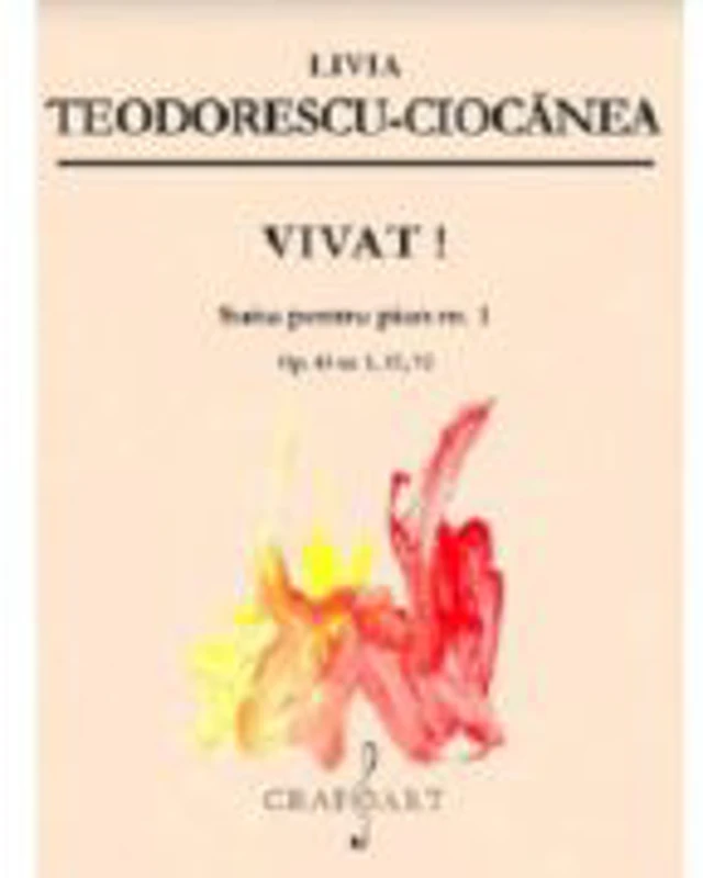 Vivat! Suita pentru pian nr. 1 - Livia Teodorescu Ciocanea