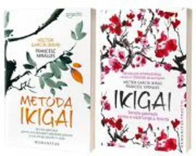 Ikigai Set de doua carti descopera secretele japoneze Francesc Miralles, Hector Garcia