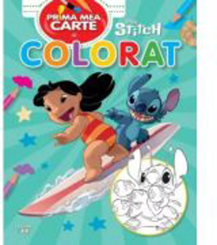 Disney. Stitch. Prima mea carte de colorat
