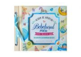 Album de amintiri Bebelusul meu. Bleu