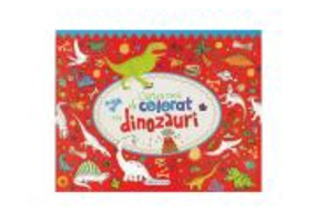 Cartea mea de colorat cu dinozauri