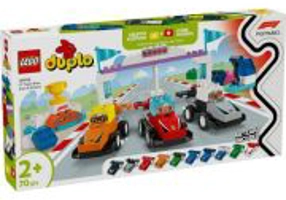 LEGO Duplo. Echipa F1 Masini si piloti de curse 10445, 70 piese
