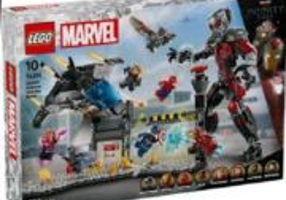 LEGO Marvel Super Heroes. Batalia din Capitanul America Razboi civil 76314, 736 piese