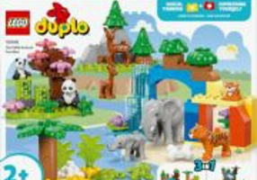 LEGO Duplo. Familii de animale salbatice 3-in-1 10446, 92 piese