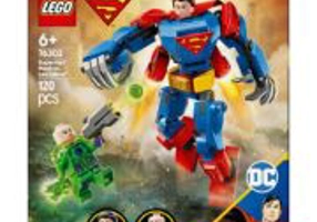 LEGO Super Heroes DC. Robotul lui Superman vs Lex Luthor 76302, 120 piese