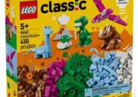 LEGO Classic. Dinozauri creativi 11041, 450 piese