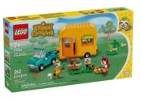 LEGO Animal Crossing. Caravana si magazinul de gradinarit al lui Leif 77054, 263 piese