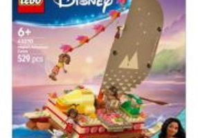 LEGO Disney. Canoea de aventura a Moanei 43270, 529 piese