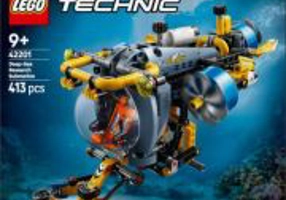 LEGO Technic. Submarin de cercetare 42201, 413 piese