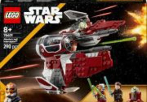 LEGO Star Wars. Nava Interceptor Jedi a lui Ahsoka 75401, 290 piese