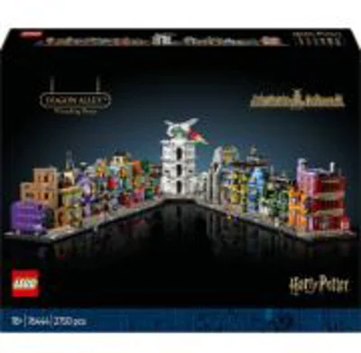 LEGO Harry Potter. Magazine vrajitoresti pe Diagon Alley 76444, 2750 piese